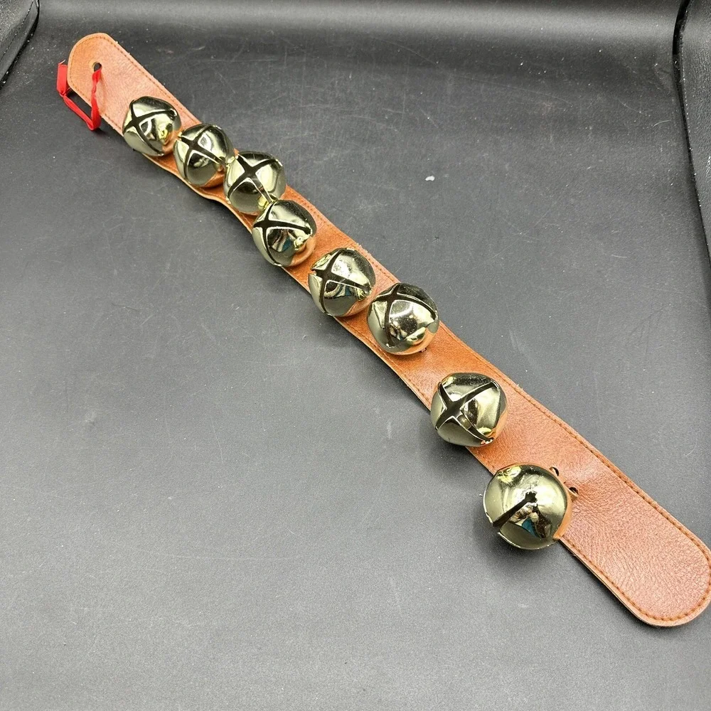 XMAS Faux LEATHER STRAPS w/8 2